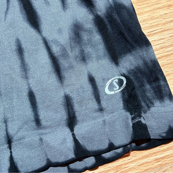 Spalding black grey tie dye strappy tank XL - Picture 2 of 3